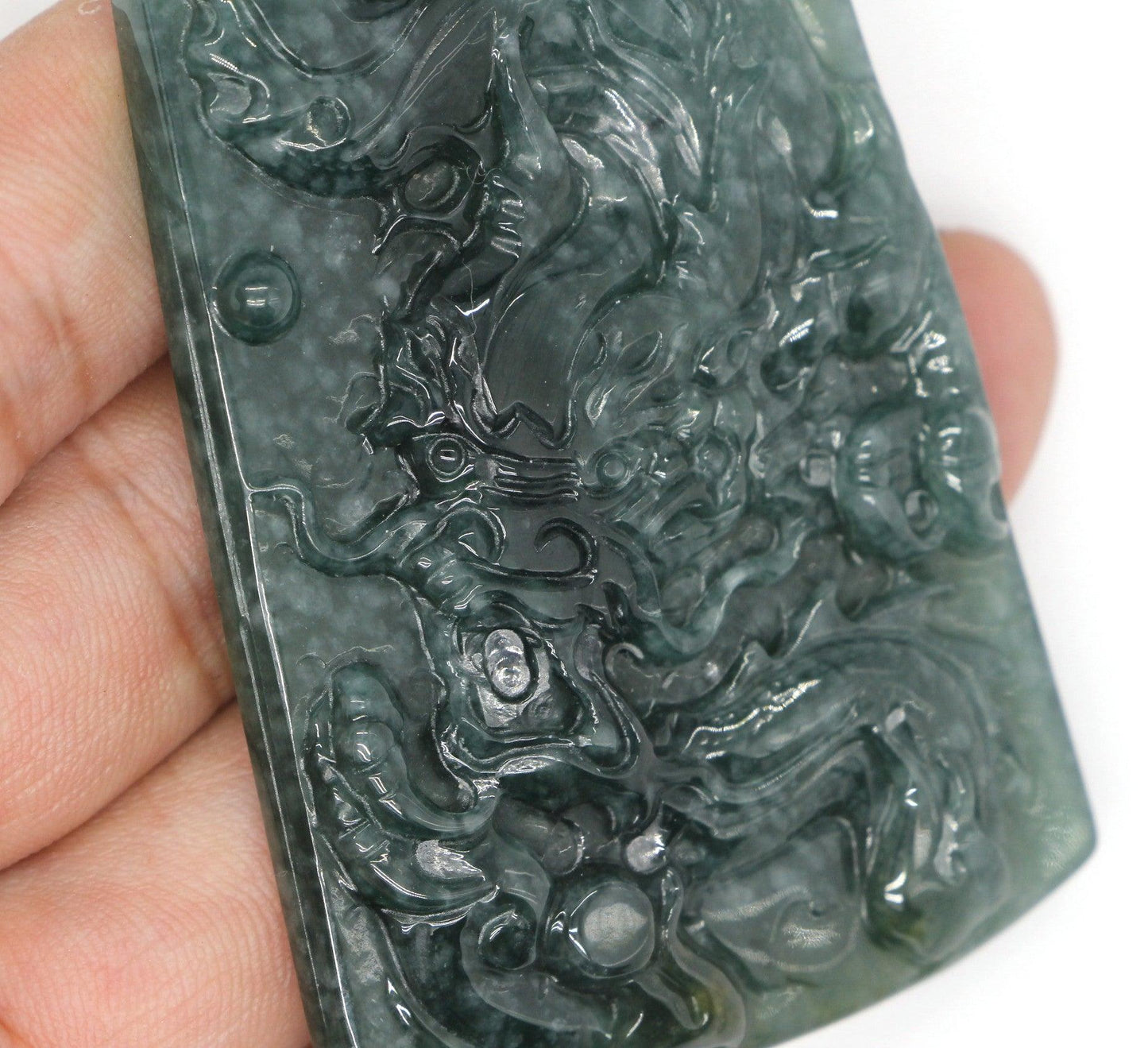 Type A Jadeite Jade Pendants Dragon Series 341s /