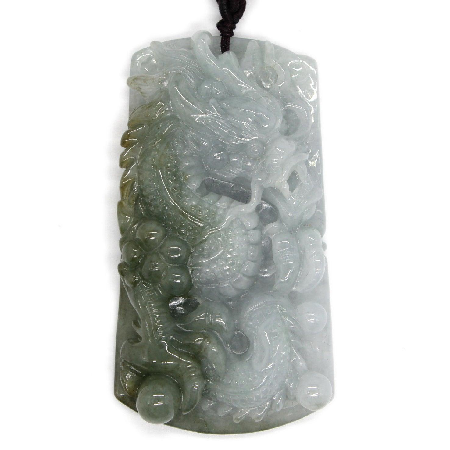 Type A Jadeite Jade Pendants Dragon Series pe10094 - Jade-collector.com