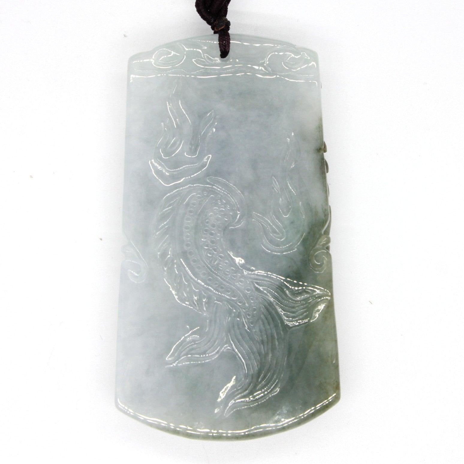 Type A Jadeite Jade Pendants Dragon Series pe10094 - Jade-collector.com