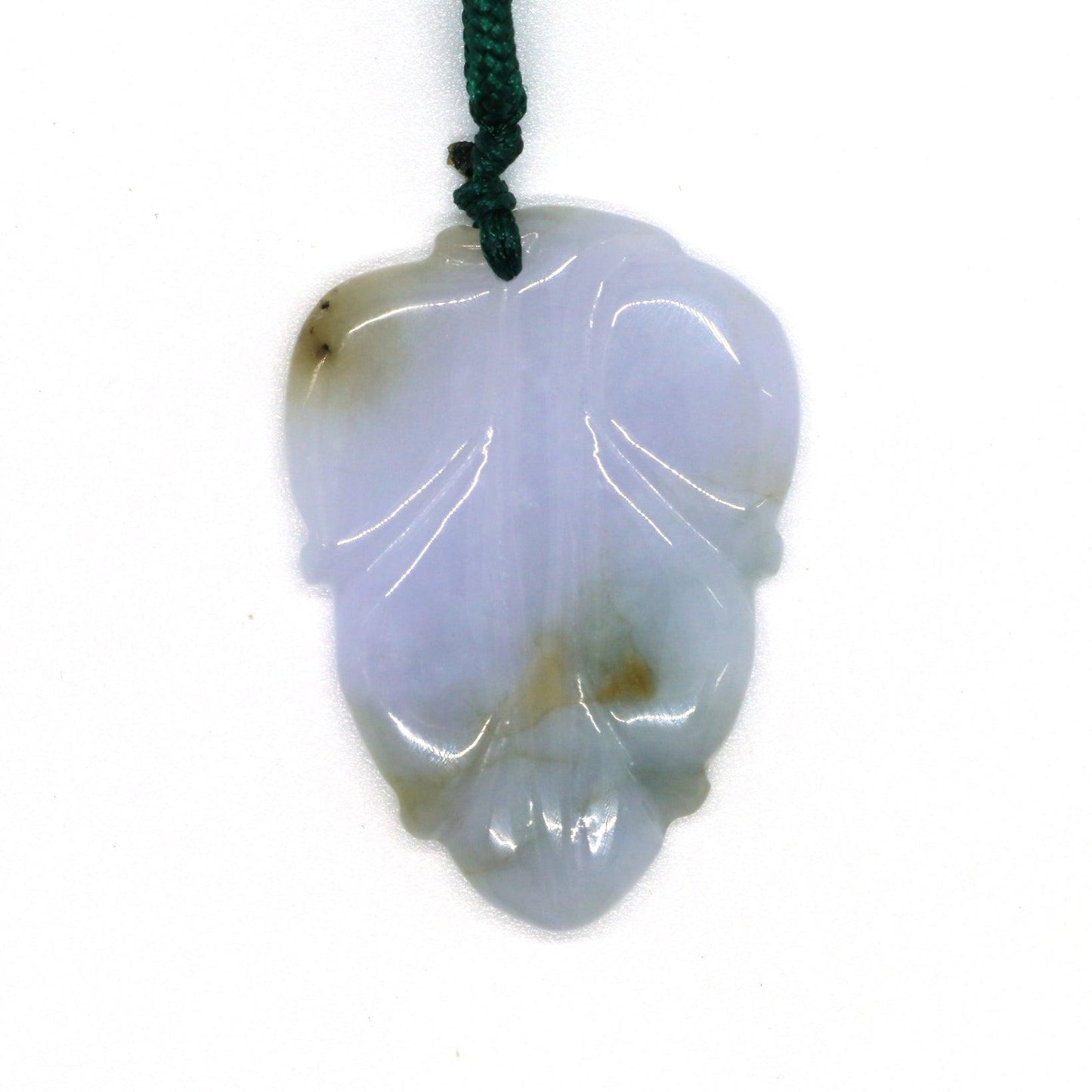 Type A Jadeite Jade Leaf Pendant Series (Fullfill USA only) B09K6F7G5J