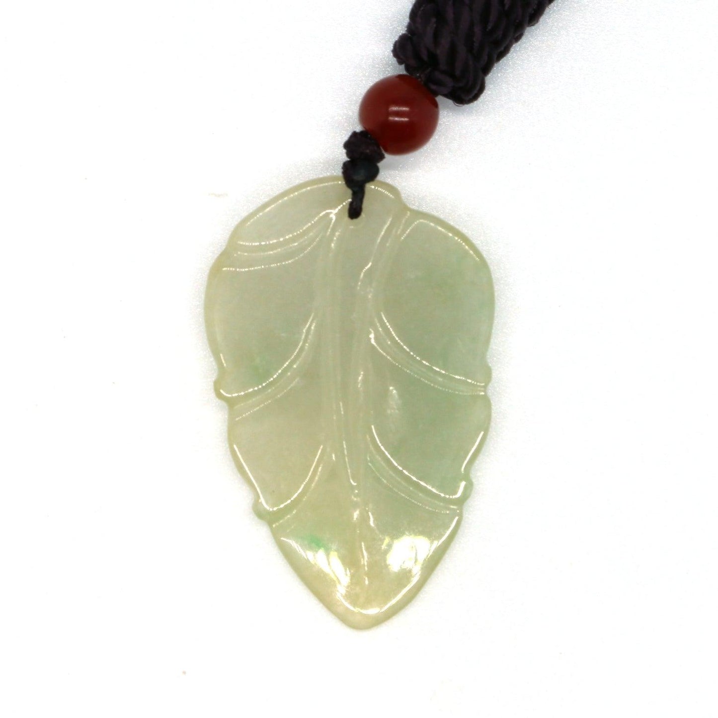 Type A Jadeite Jade Leaf Pendant Series (Fullfill USA only) B09K6DCFML - Jade-collector.com