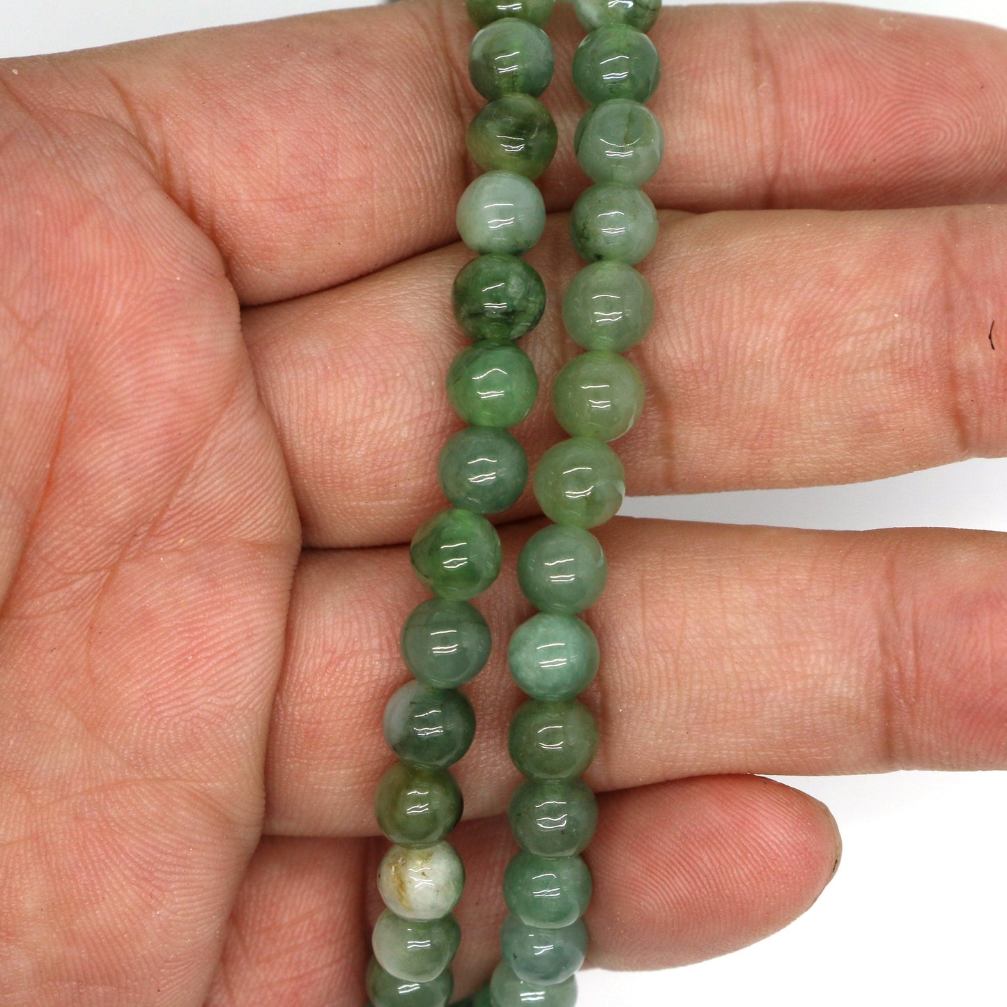 Type A Jadeite Jade Necklace Series (Fullfill USA only) B09LHHM877
