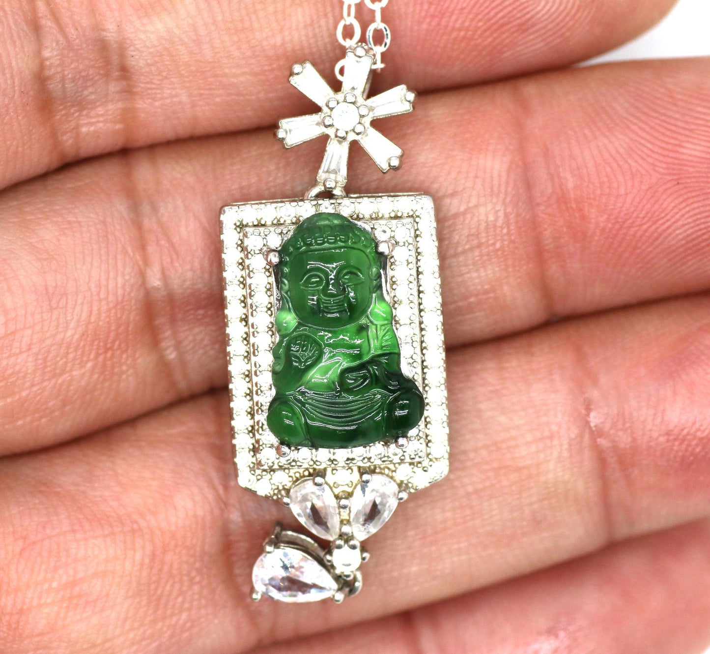 Type A Jadeite Jade Pendants Inlay Series