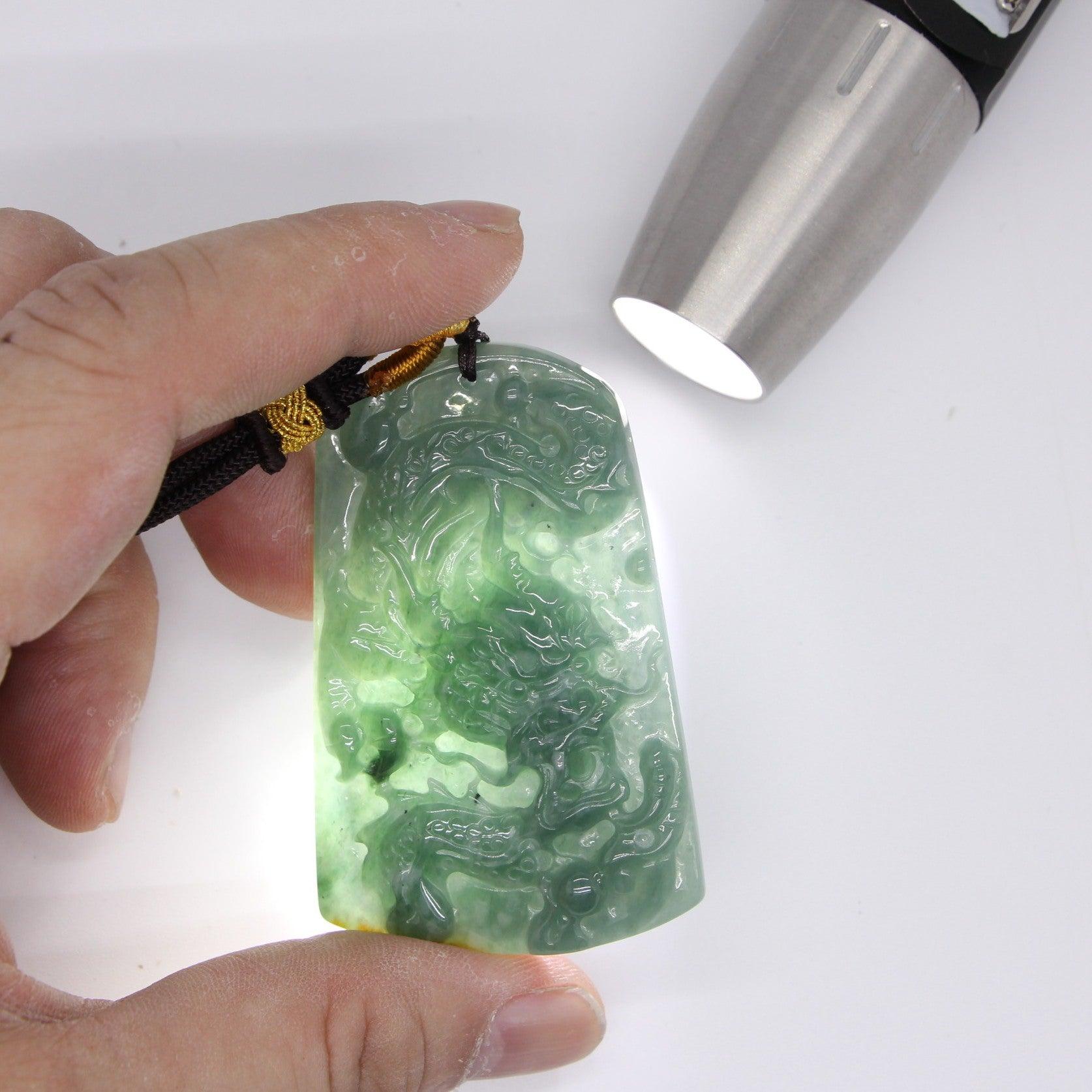 Type A Jadeite Jade Pendants Dragon Series pe10102 - Jade-collector.com