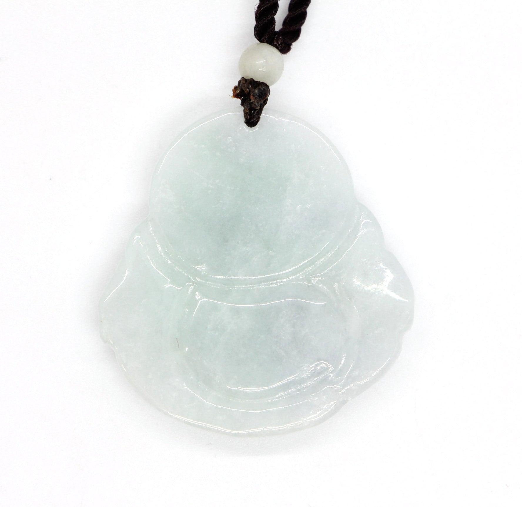 Type A Jadeite Jade Pendants Budai Series p4101s / - Jade-collector.com