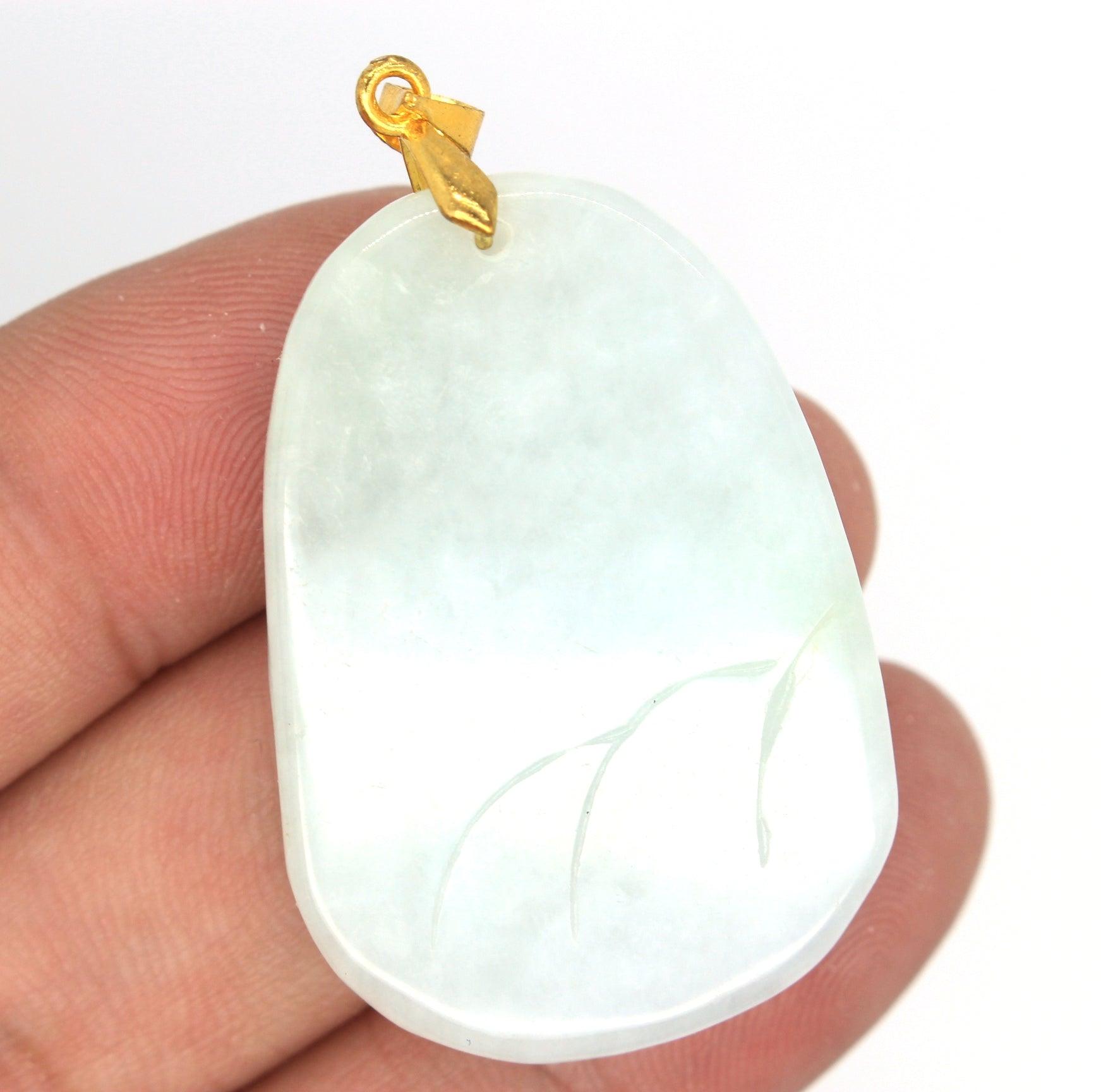 Type A Jadeite Jade Pendants Landscape Series (Fullfill USA only) B08MV5K6WT - Jade-collector.com