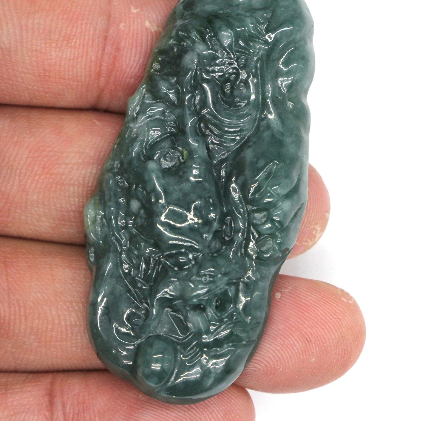 Type A Jadeite Jade Pendants Dragon Series 351s /