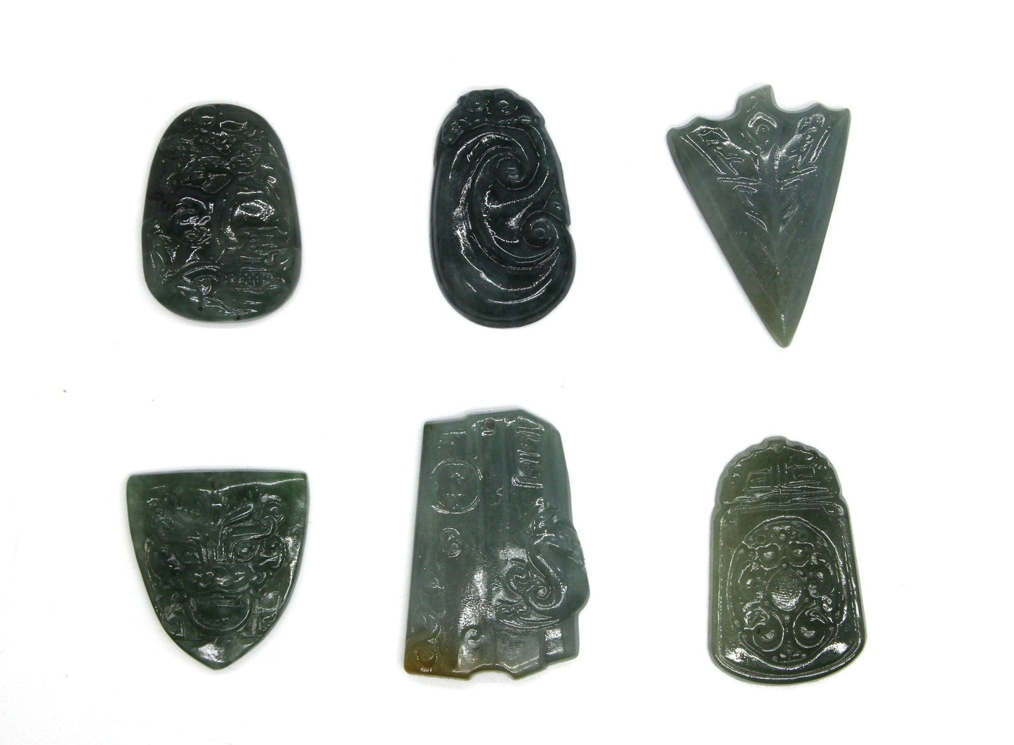 Type A Jadeite Jade Pendants Disc Series 1346 lot F