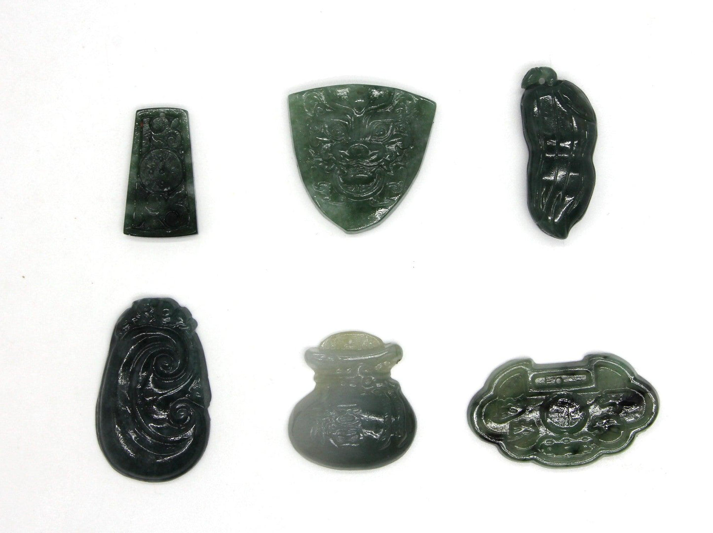 Type A Jadeite Jade Pendants Disc Series 1346 lot F