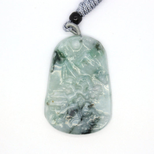 Type A Jadeite Jade Pendants Landscape Series (Fullfill USA only) B08N4WRQWM - Jade-collector.com