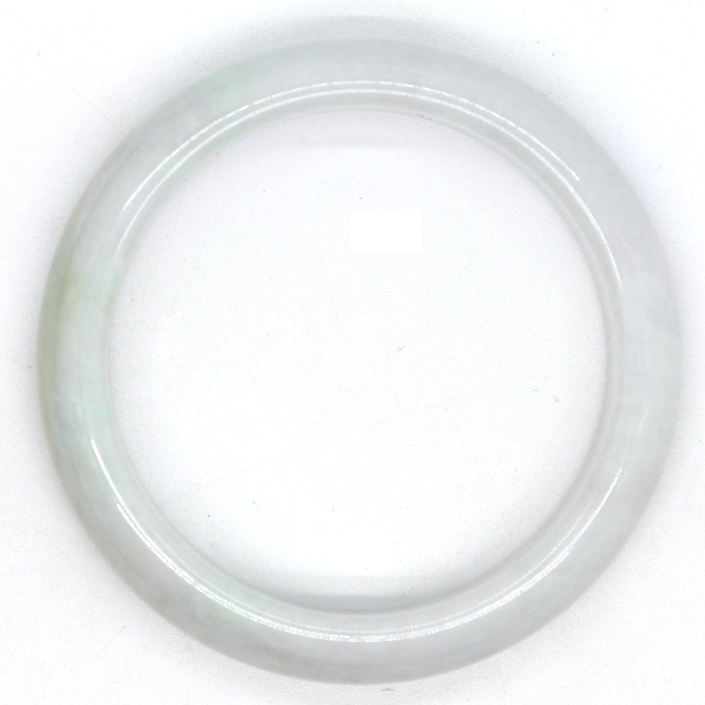 Type A Certified Jadeite Jade Bangle Size 54 -56mm B0BN7817PT