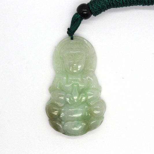 Type A Jadeite Jade Pendants Guanyin Series (Fullfill USA only) B08Q7S35YF - Jade-collector.com