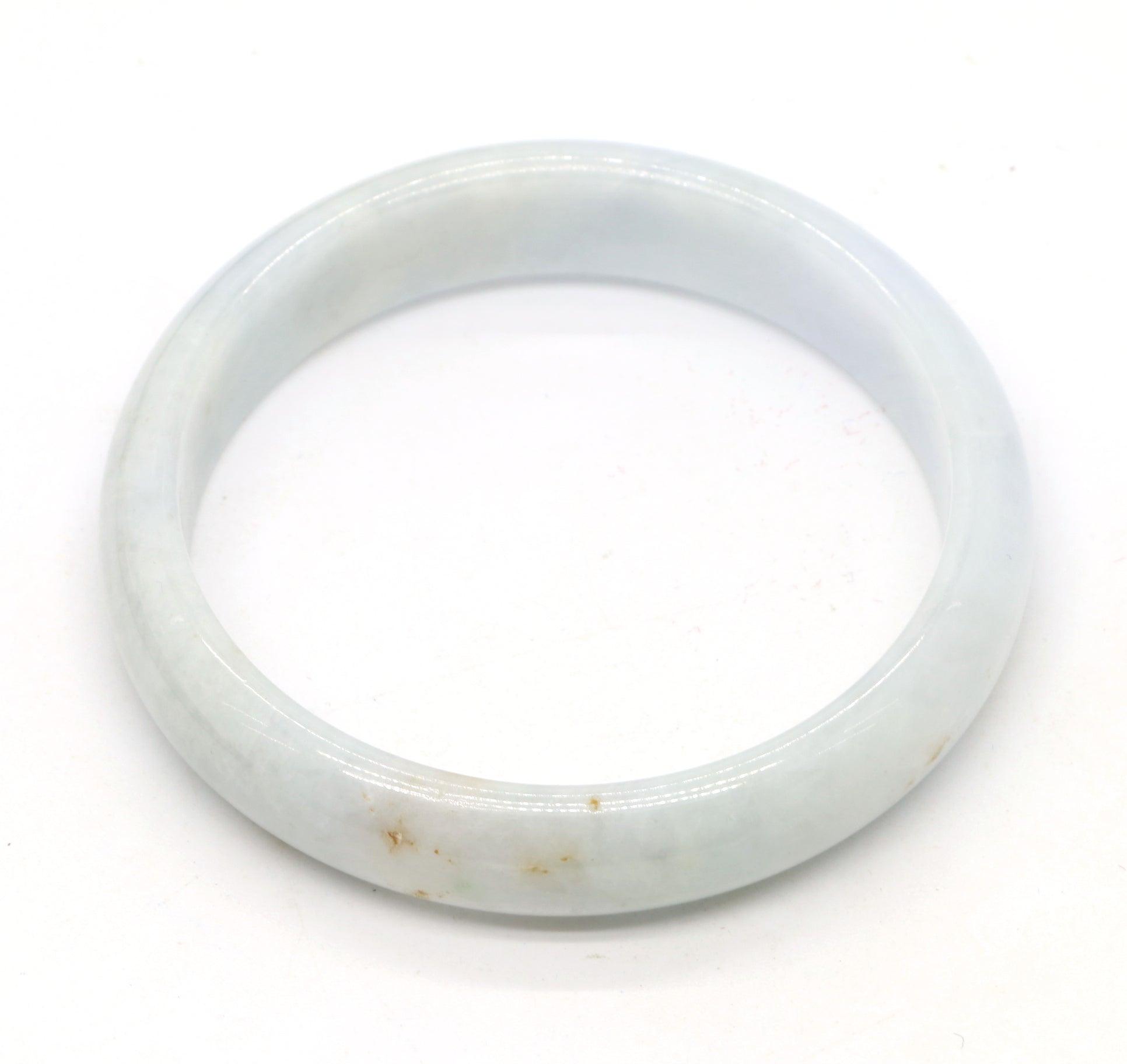 Type A Certified Jadeite Jade Bangle Size 56 -58mm B0BNF1PKSJ - Jade-collector.com