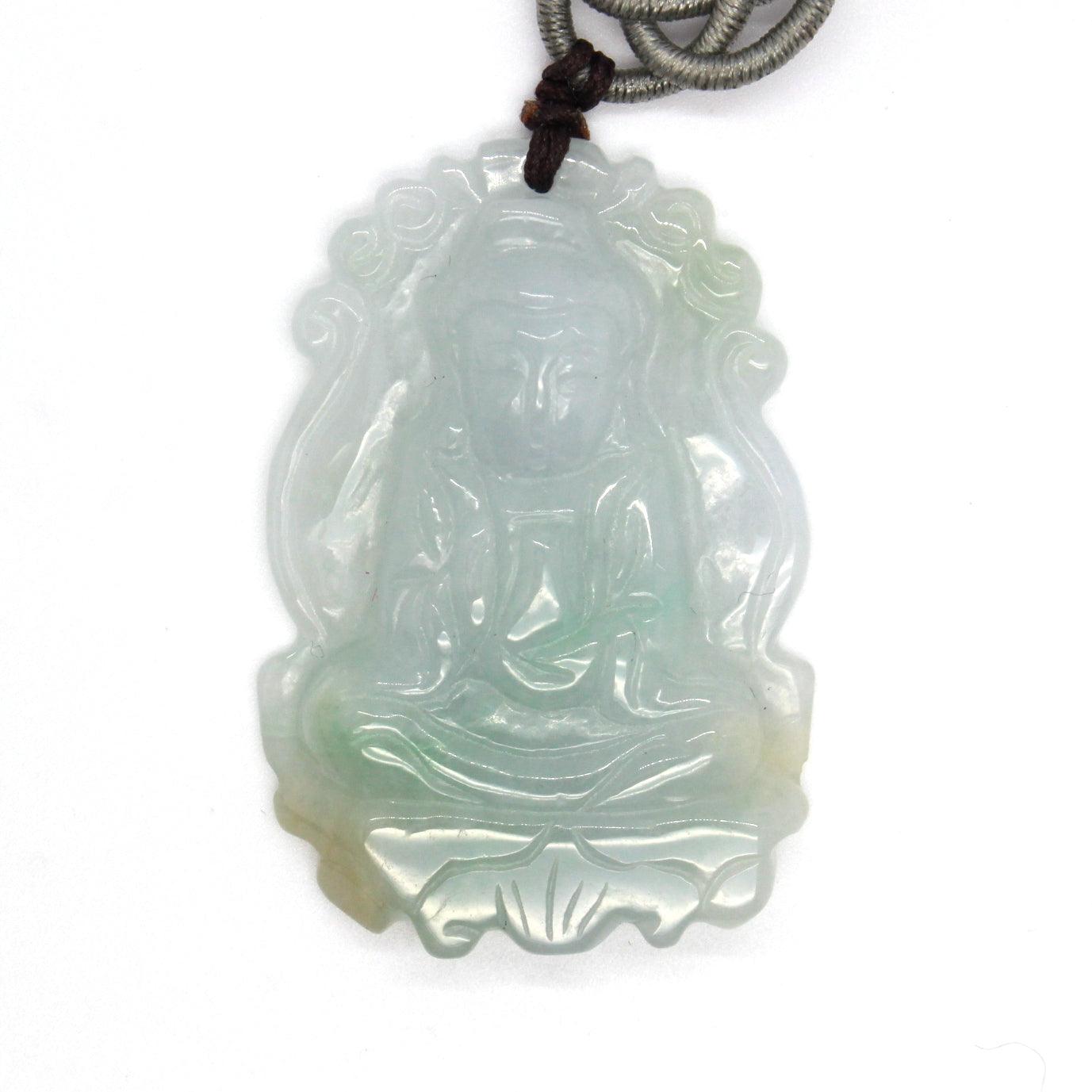 Type A Jadeite Jade Pendants Guanyin Series (Fullfill USA only) B08Q7R47B8 - Jade-collector.com
