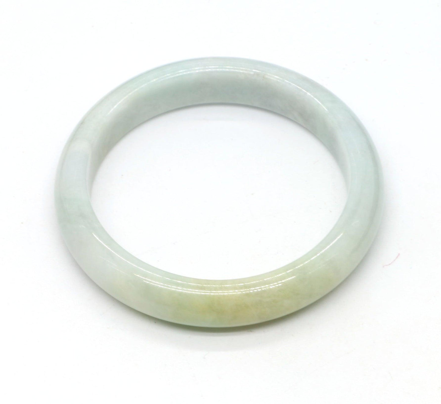 Type A Certified Jadeite Jade Bangle Size 56 -58mm B0BNFPRNN2 - Jade-collector.com