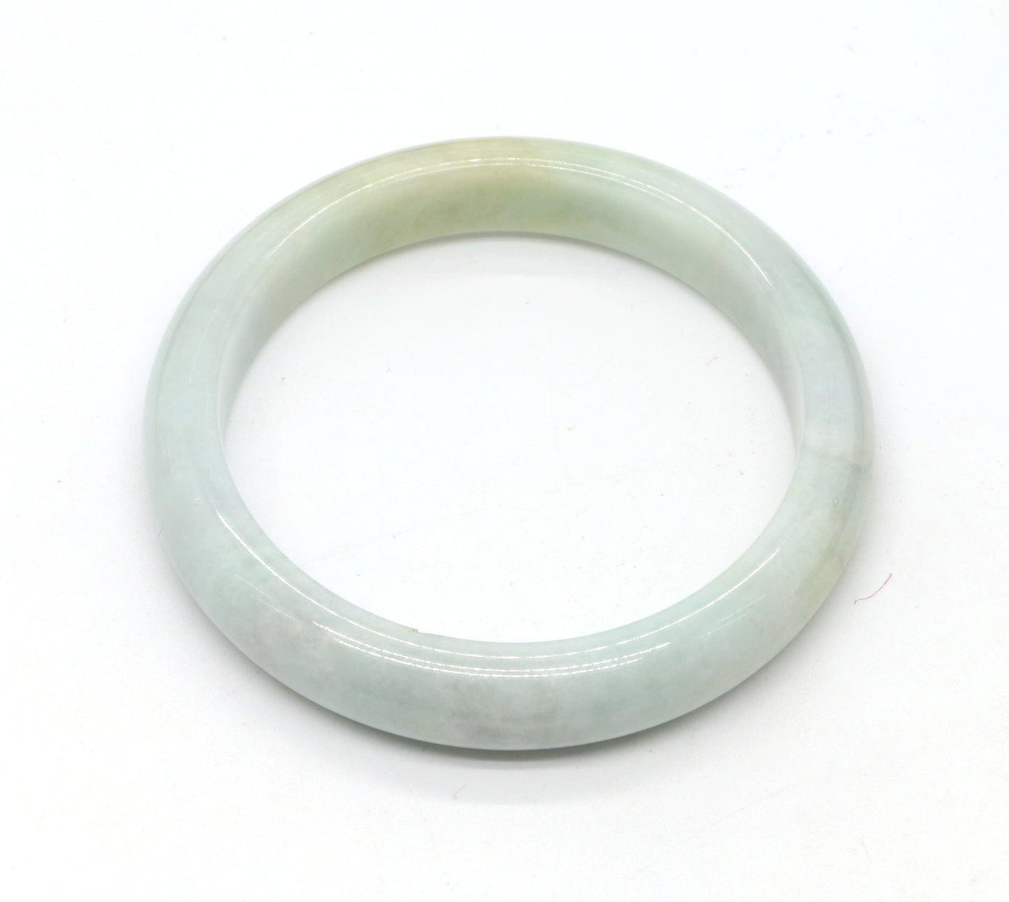 Type A Certified Jadeite Jade Bangle Size 56 -58mm B0BNFPRNN2 - Jade-collector.com