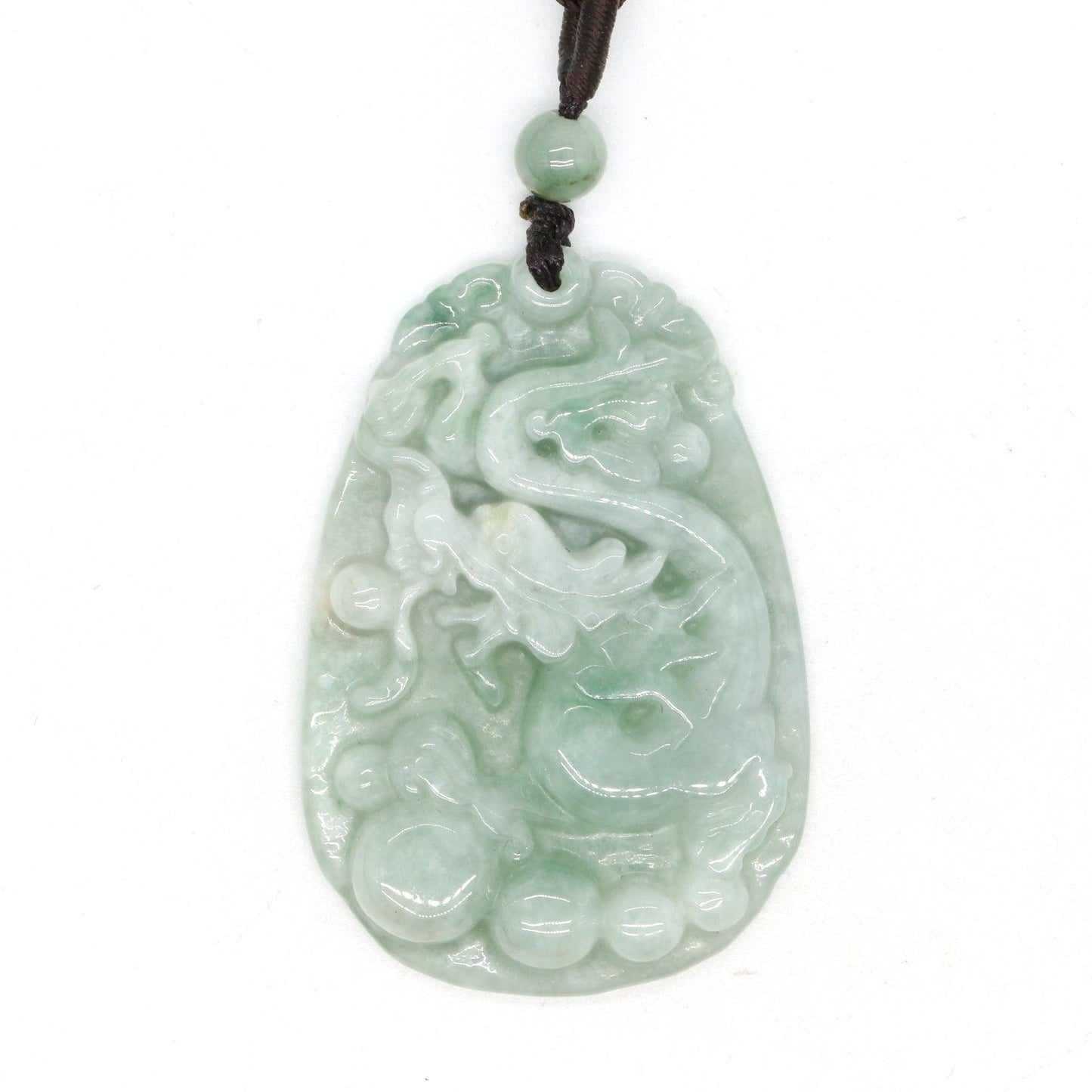 Type A Jadeite Jade Pendants Dragon Series pe10138 - Jade-collector.com