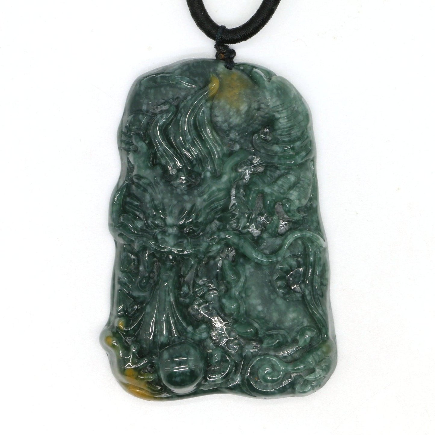 Type A Jadeite Jade Pendants Dragon Series pe10157