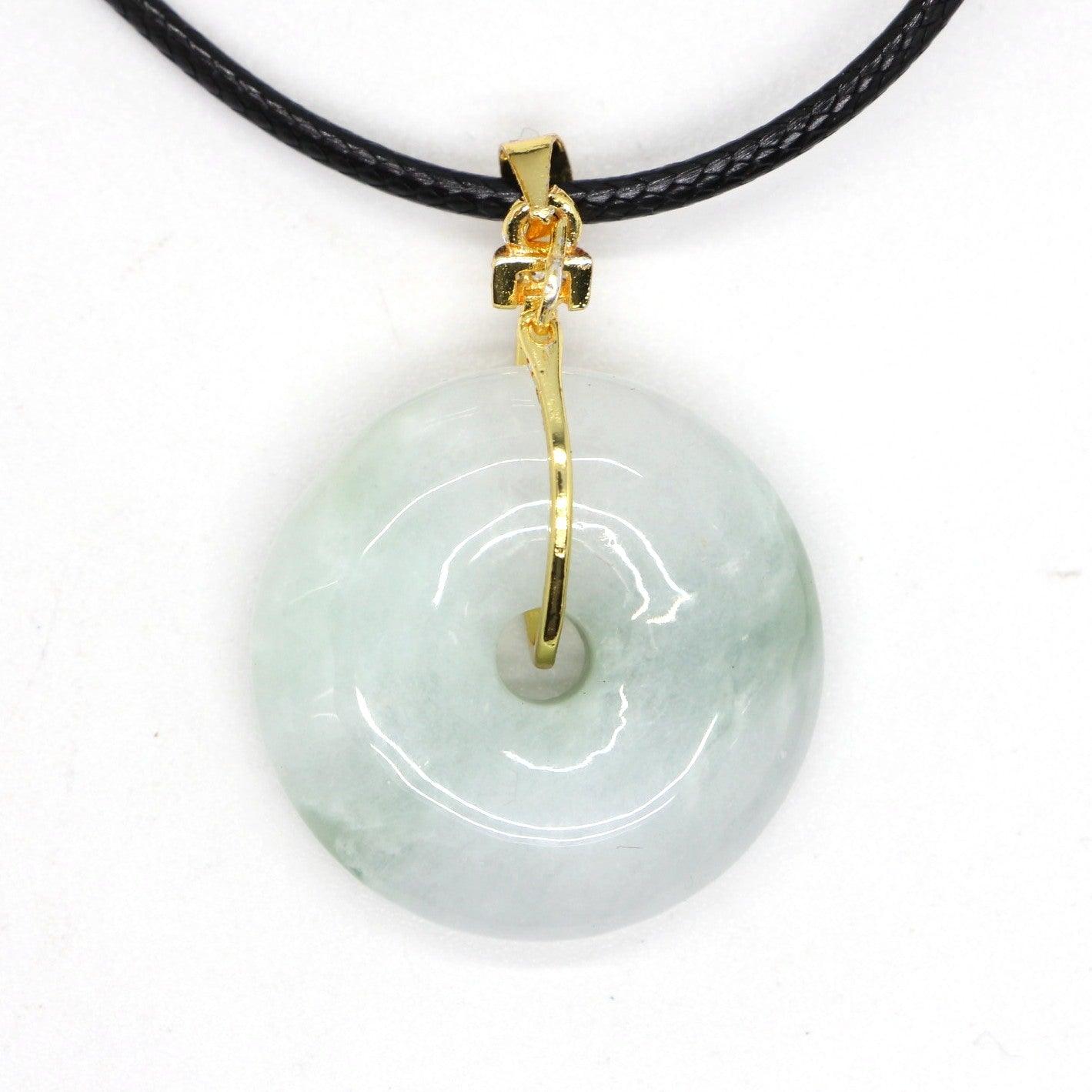 Type A Jadeite Jade Pendants Disc Series - Jade-collector.com